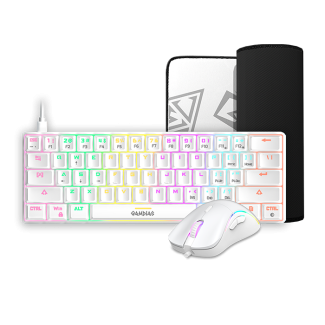 Gamdias Hermes E4 3-in-1 Combo Wired Keyboard